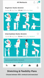 Stretching & Flexibility Plans video #1 for iPhone