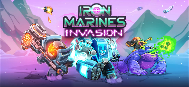 ‎Iron Marines Invasion RTS Game Screenshot