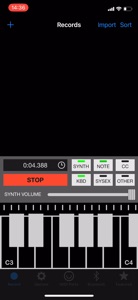 MIDI Recorder with E.Piano video #1 for iPhone