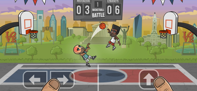 ‎Basketball Battle - Fun Hoops Screenshot