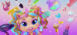 Unicorn Fashionista Kids games video #1 for iPhone