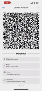 QR Me - Contact video #1 for iPhone