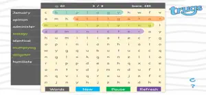 Trugs WordSearch 3 video #1 for iPhone