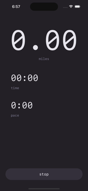 ‎Miles - Running Tracker Screenshot