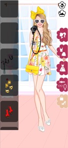 Floral summer dress up game video #1 for iPhone