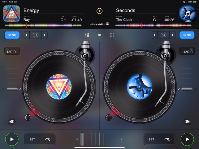 ‎djay - DJ App & AI Mixer Screenshot