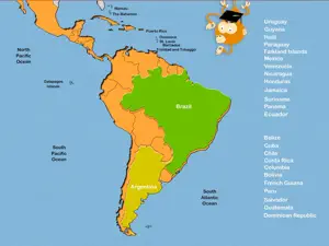 South America Puzzle video #1 for iPad