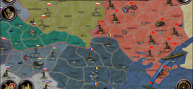 ‎S&T: Sandbox World War II TBS-skærmbillede