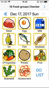 10 Food-groups Checker Easy video #1 for iPhone