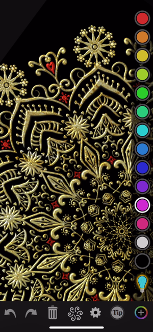 ‎iOrnament: draw mandala & art Screenshot