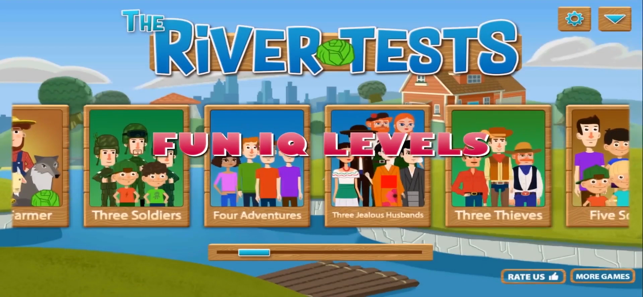 ‎The River Tests - IQ Puzzle Screenshot