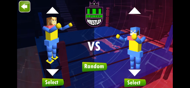 ‎Drunken Wrestlers 3D Fighting Screenshot