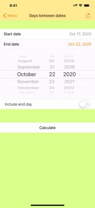 The Date Calculator PRO video #1 for iPhone