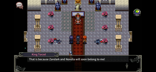 Screenshot ng RPG Asdivine Saga