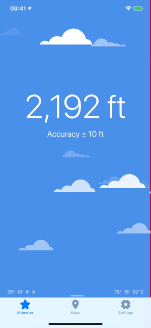 ‎Altimeter & Precision - Simple Screenshot