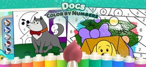 Color by Numbers - Dogs video #1 for iPhone