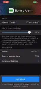 Battery Charge Alarm video #1 for iPhone