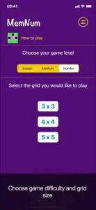 MemNum: Memory Number Puzzle video #1 for iPhone