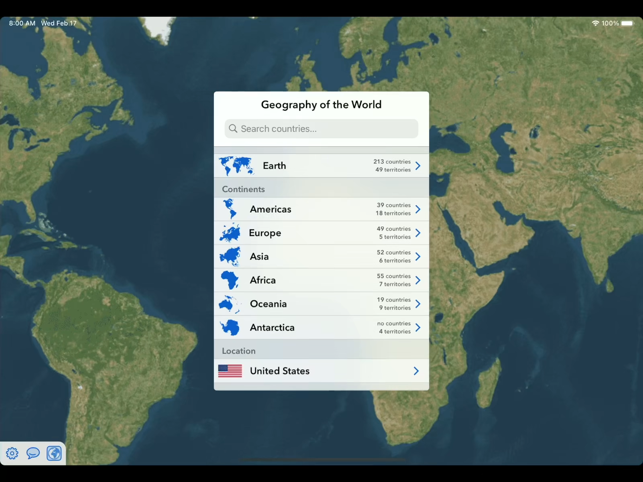 ‎Geography of the World Screenshot