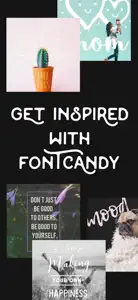 Font Candy Photo & Text Editor video #1 for iPhone