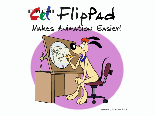 لقطة شاشة لتطبيق DigiCel FlipPad Animation