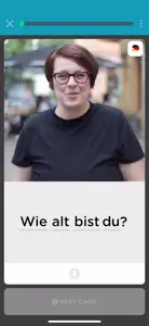 Learn German with Seedlang video #1 for iPhone