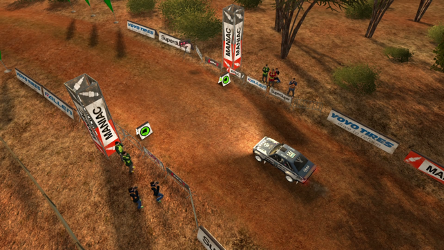 Captura de tela das origens do Rush Rally