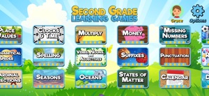Second Grade Learning Games video #1 for iPhone