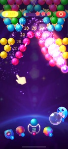 Space Whale Bubble Shooter video #1 for iPhone