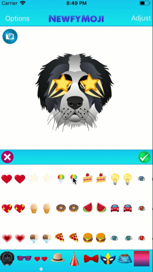 ‎NewfyMoji Screenshot