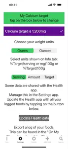 Calcium Counter and Tracker video #1 for iPhone