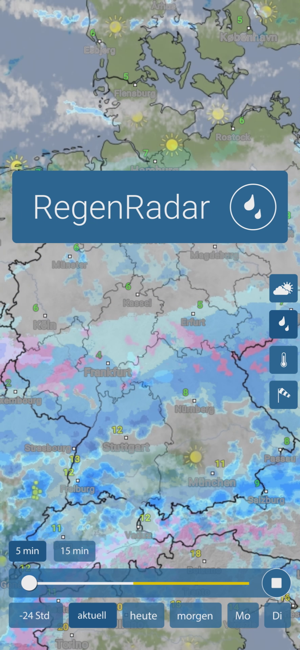 ‎WetterOnline mit RegenRadar Screenshot