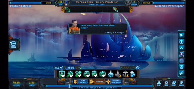 ‎Star Traders: Screenshot di Frontiers