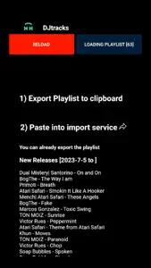 DJtracks EDM playlistgenerator video #1 for iPhone