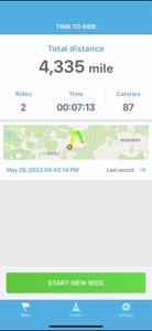 Bike Ride Tracker: Bicycle GPS video #1 for iPhone