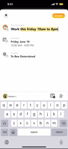 Bizzy - Plan, Schedule, Chat video #1 for iPhone