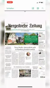 Bergedorfer Zeitung EPaper video #1 for iPhone