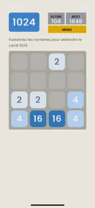 Tile Fusion 1024 Puzzle video #1 for iPhone