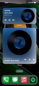 VinylPod - Music Widget video #1 for iPhone