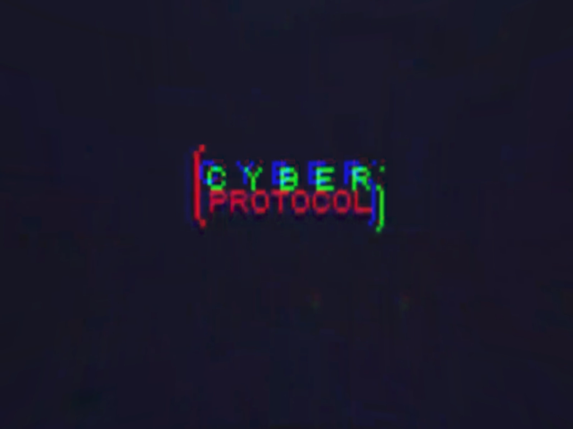 Snímek obrazovky kybernetického protokolu