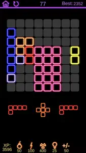 Neon Poly - Hexa Puzzle Game video #1 for iPhone