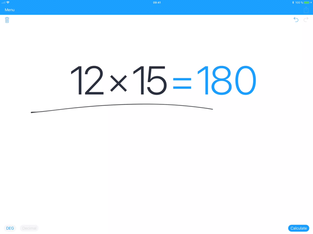 ‎MyScript Calculator Screenshot