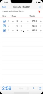 5/3/1 Workout logger - 531 video #1 for iPhone