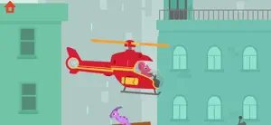 Dinosaur Helicopter Kids Games video #2 for iPhone