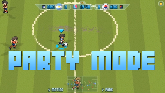 ‎Pixel Cup Soccer 16 Screenshot