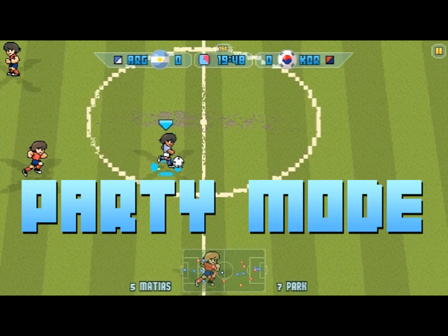 ‎Pixel Cup Soccer 16 Screenshot