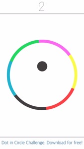 Dot Bounce In Circle- Free Endless Color Game Mode video #1 for iPhone