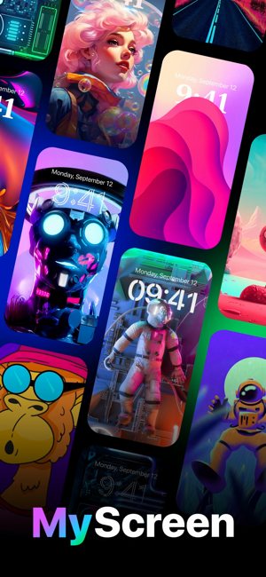 ‎MyScreen - Live Wallpapers Screenshot