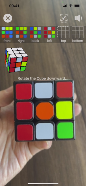 ‎ภาพหน้าจอ 3D Rubik's Cube Solver