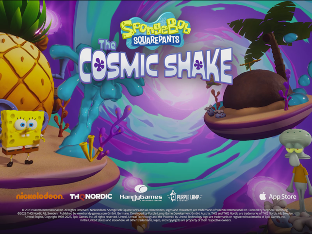 ‎SpongeBob - The Cosmic Shake Screenshot